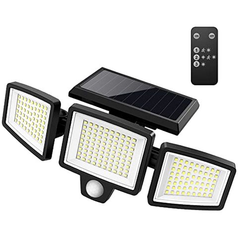 Solar and Battery Operated Outdoor Flood Lights With Motion Sensor