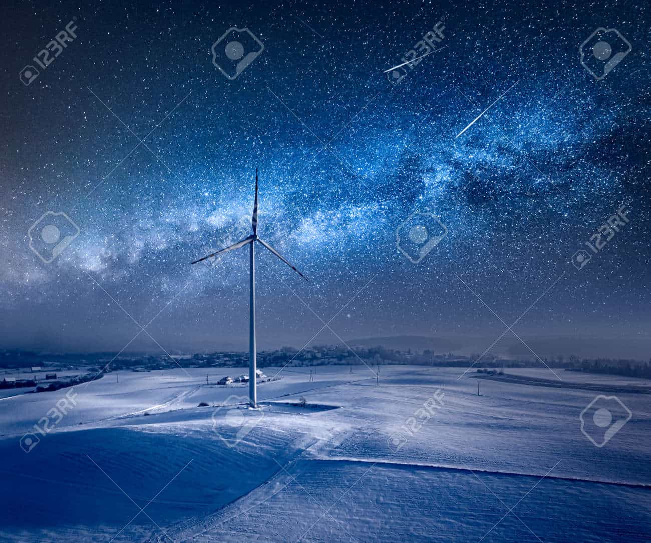 Wind Turbine at Night – How to See and Avoid a Wind Turbine at Night
