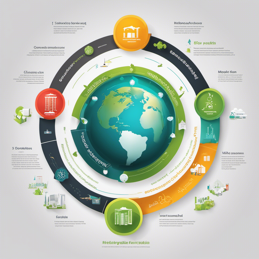 An image showcasing diverse circular economy business models