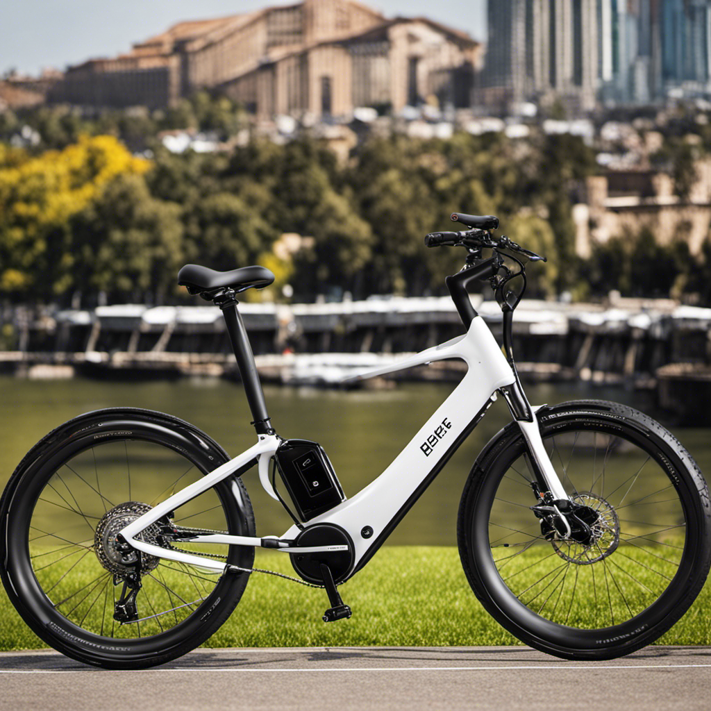 An image showcasing a diverse range of sleek electric bikes, each with distinct features like powerful motors, removable batteries, ergonomic designs, and vibrant colors, enticing readers to explore the ultimate guide to choosing the perfect electric bike