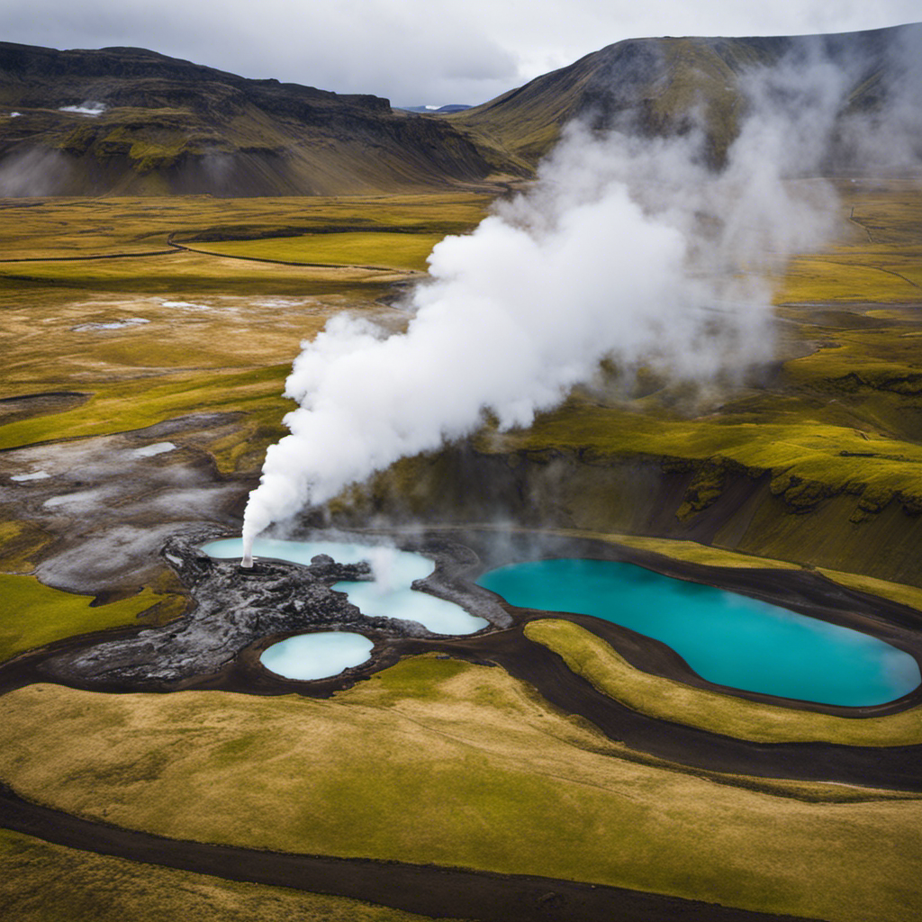 An image that portrays Iceland's innovative use of geothermal energy