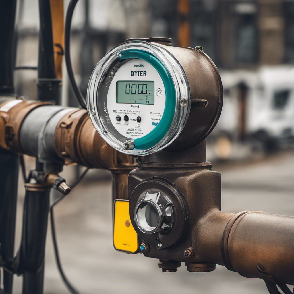 An image featuring a close-up view of a gas meter with a digital display showing "0