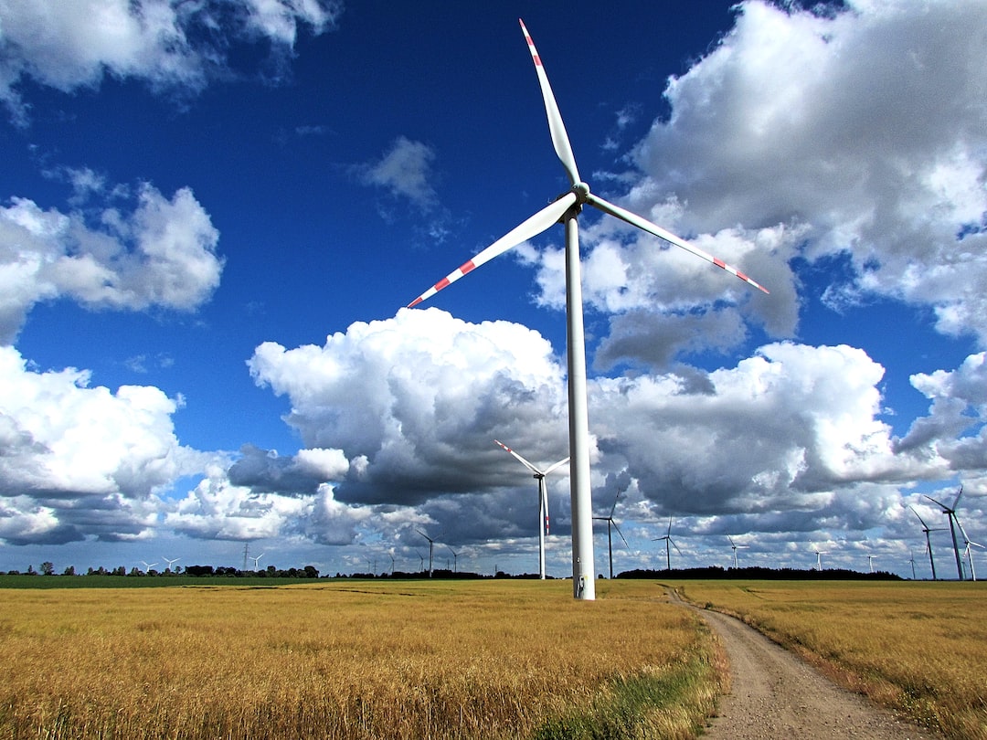 An image that showcases the earning potential of wind turbine workers