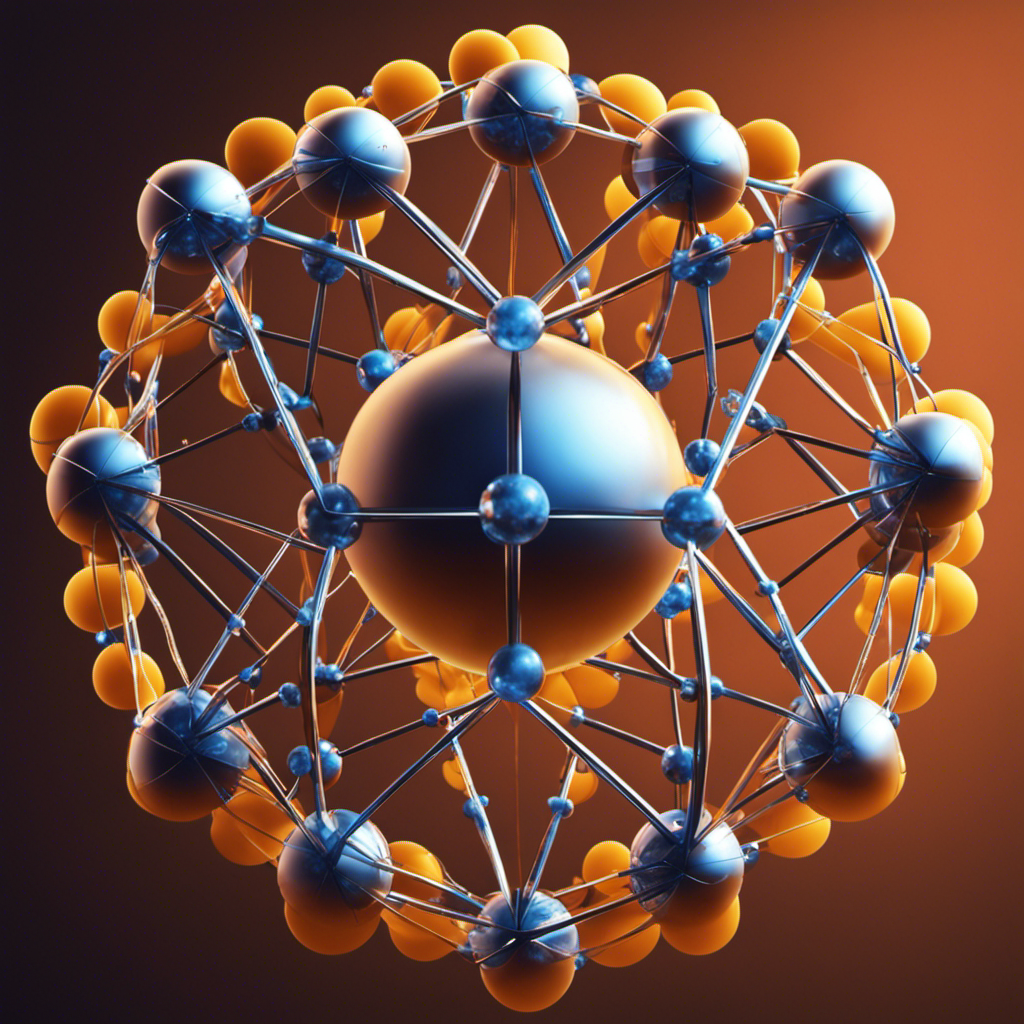 An image showcasing a simplified representation of a crystal lattice structure, with distinct arrangements of cations and anions