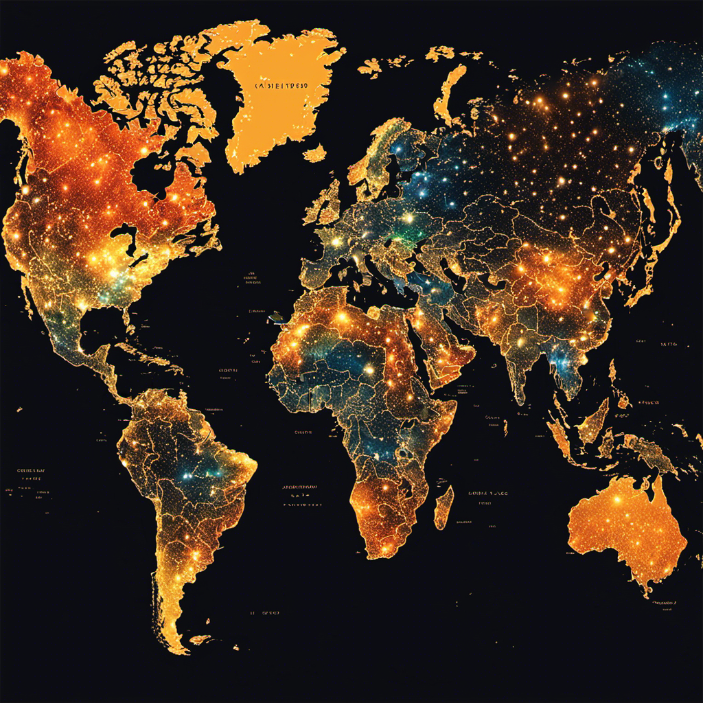 An image showcasing a world map