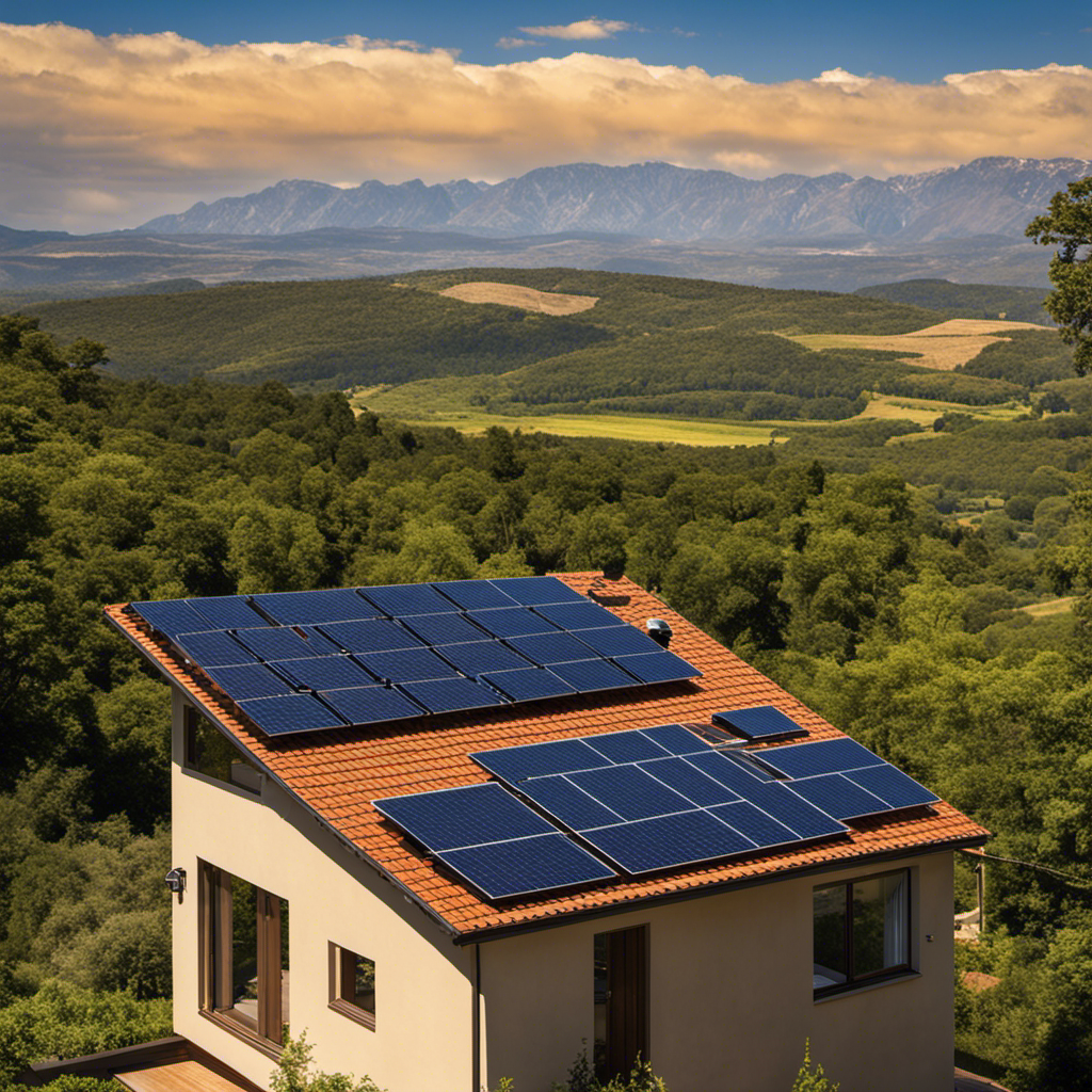 An image showcasing the stark contrast between traditional solar power methods and photovoltaic technology