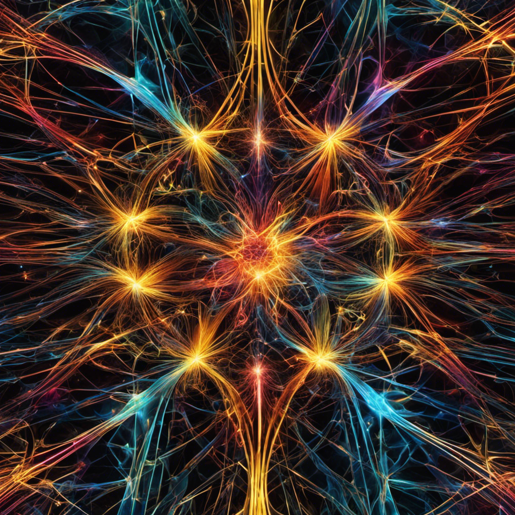 An abstract image depicting intertwined metallic ions with progressively smaller radii, surrounded by a dense network of pulsating arrows symbolizing the electrostatic forces at play