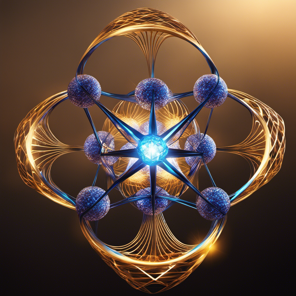 An image showcasing the concept of lattice energy, U