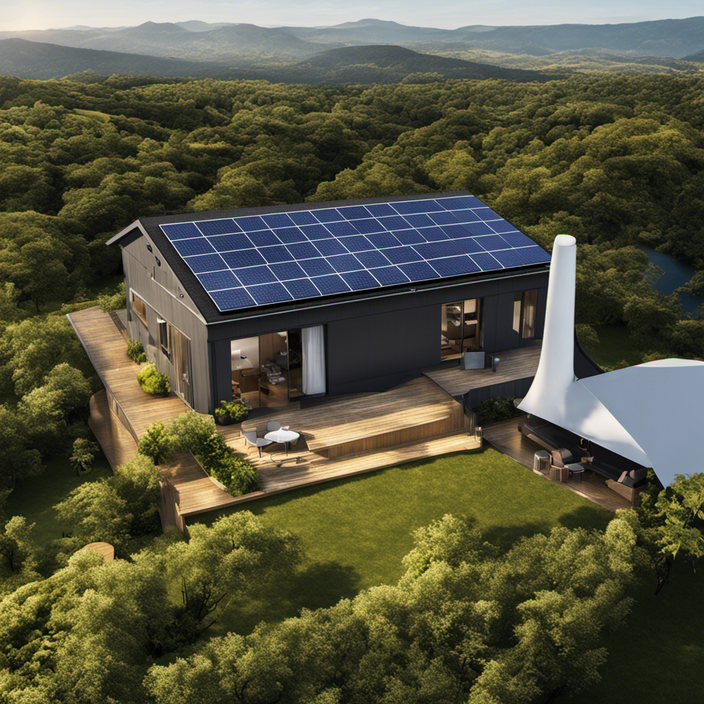 An image showcasing a solar-powered device, basking under a clear sky with a multitude of large, highly efficient solar panels, capturing abundant sunlight and converting it into copious amounts of energy