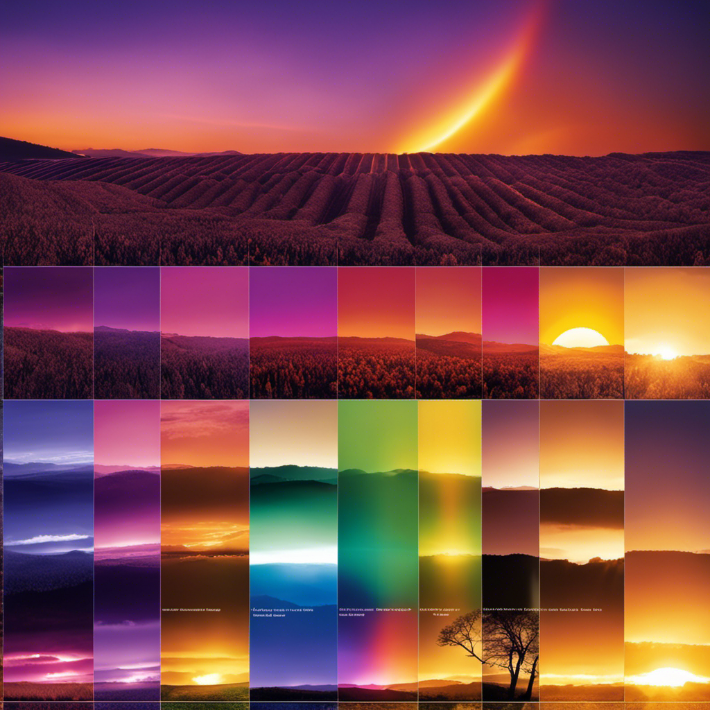 An image showcasing a spectrum of light, from ultraviolet to infrared, with visible light occupying a specific portion