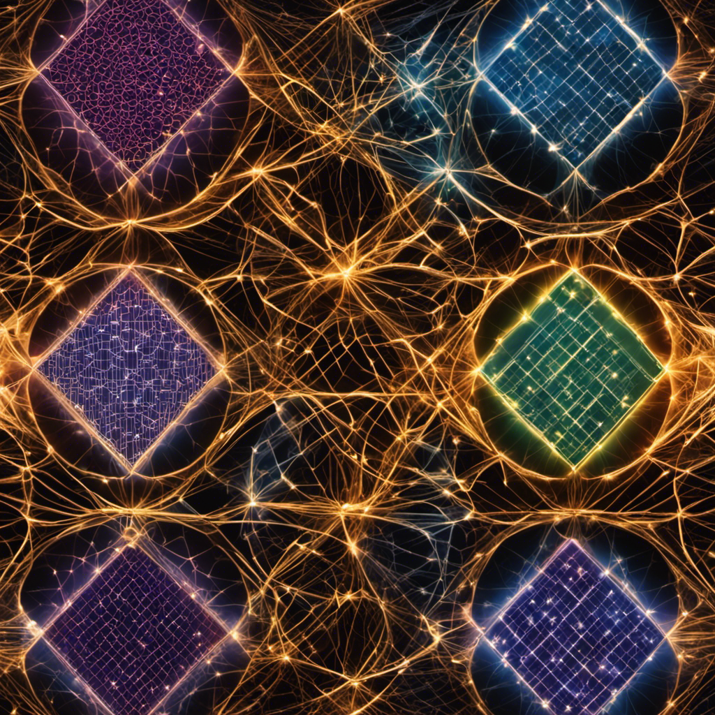 An image showcasing a comparison of lattice energies between ions with varying ionic radii, emphasizing the trend through visual representations such as overlapping crystal lattices, varying bond lengths, and energy arrows