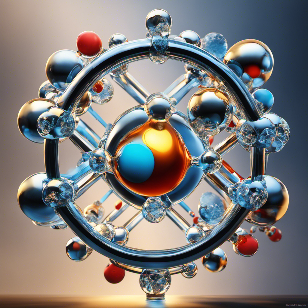 An image showcasing two ions surrounded by water molecules, their attractive forces represented by arrows