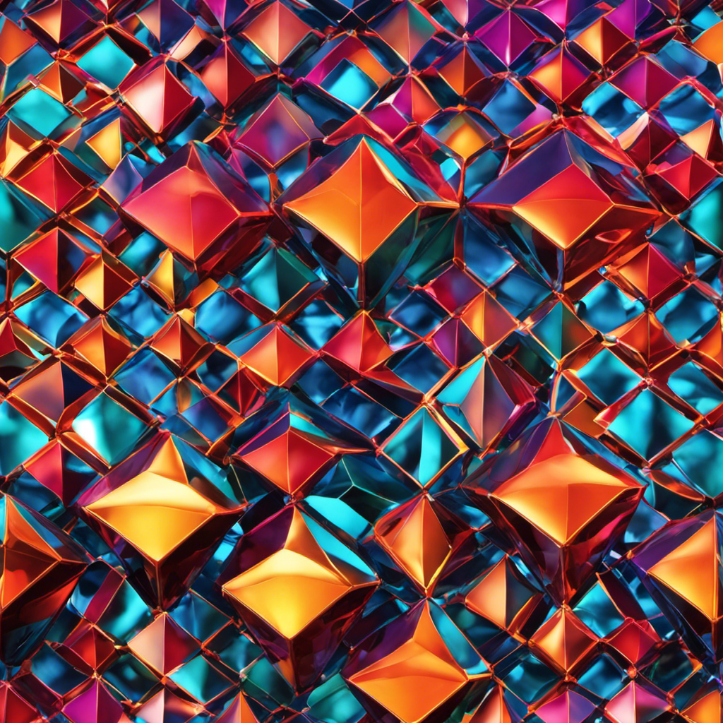 An image showcasing a vibrant crystal structure in a captivating color palette, emphasizing the LIF and LIBR compounds
