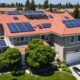 solar panels on tile roofs
